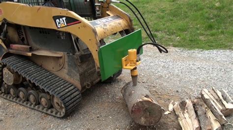 skid steer spiral|wooden skid steer splitters.